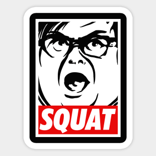 Squat Sticker